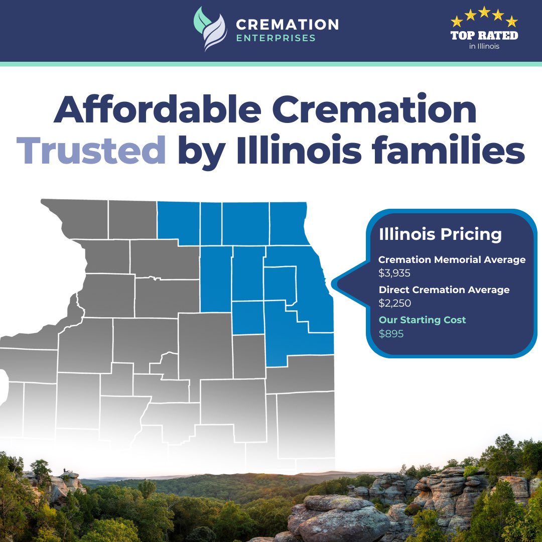 We are excited to announce our expansion to 10 Illinois counties!

#cremation #chicago #illinois #urns #cremationservice #deathcare