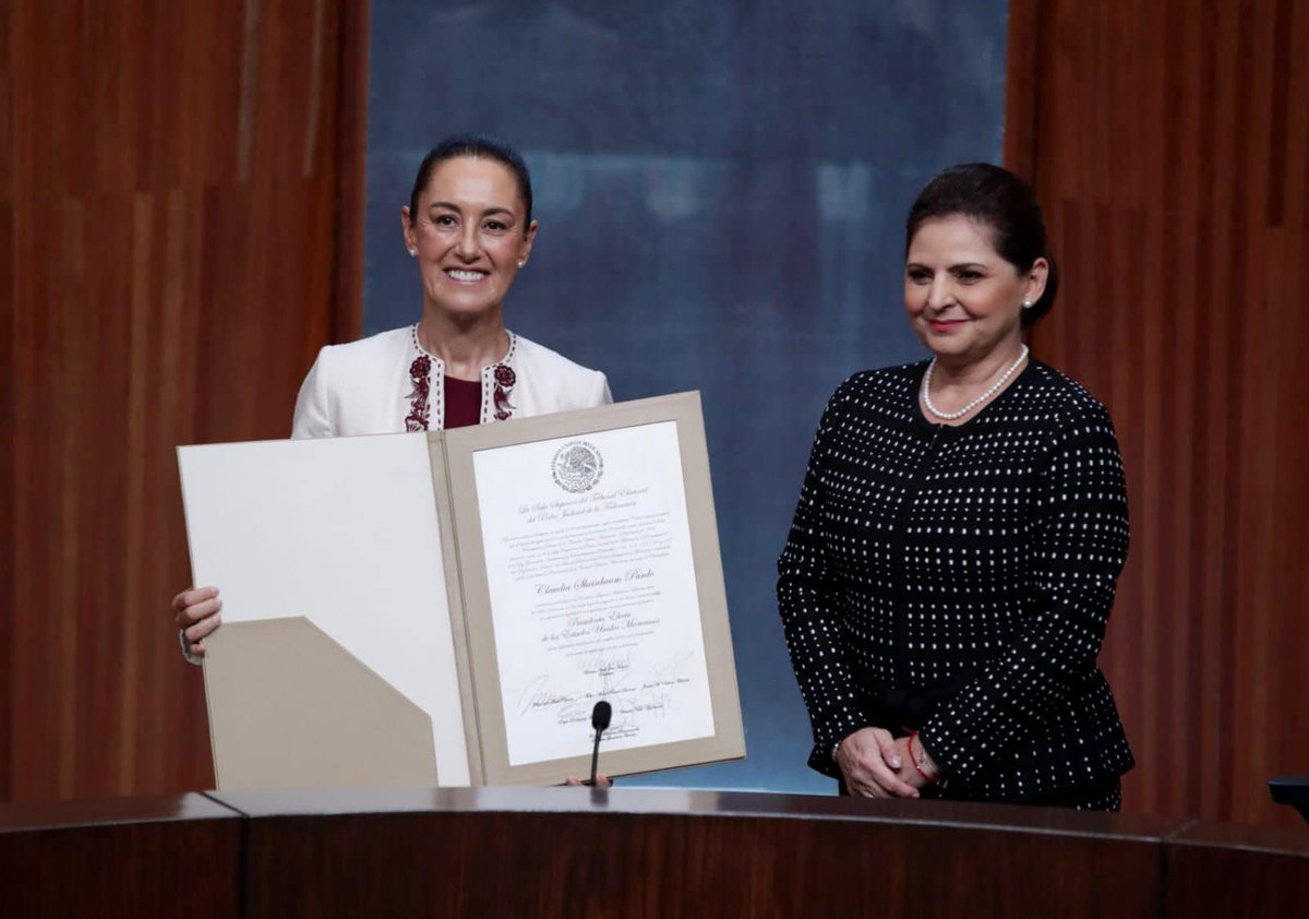 ¡Los Vallartenses celebramos un día histórico para nuestro país! Felicitamos a la Dra. <a href="/Claudiashein/">Claudia Sheinbaum Pardo</a>, quien hoy recibe su constancia como la primera mujer presidenta electa de México. 🇲🇽  

Con orgullo recordamos que el pasado 2 de junio, en el 5to distrito con cabecera en Puerto