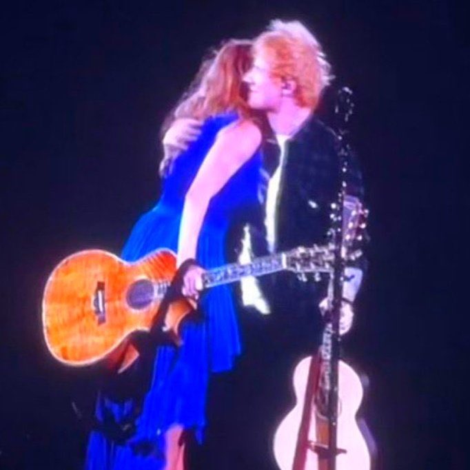 tswifterastour's tweet photo. 🚨| Taylor Swift on Ed Sheeran at today's show! #LondonTSTheErasTour 

"He is like a 2nd brother!" https://t.co/l0qGe8KYMW