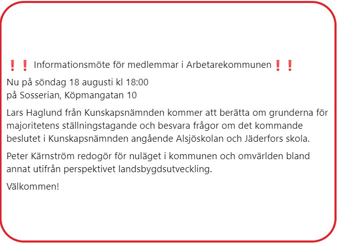 Socialdemokraterna Sandviken tweet media