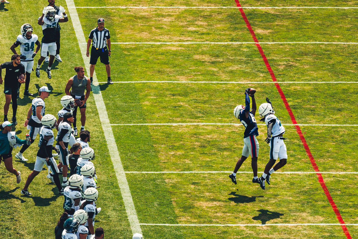 Photos from above at the <a href="/Patriots/">New England Patriots</a> and <a href="/Eagles/">Philadelphia Eagles</a> joint practice
