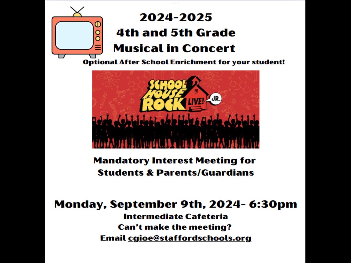 Stafford Performing Arts tweet media