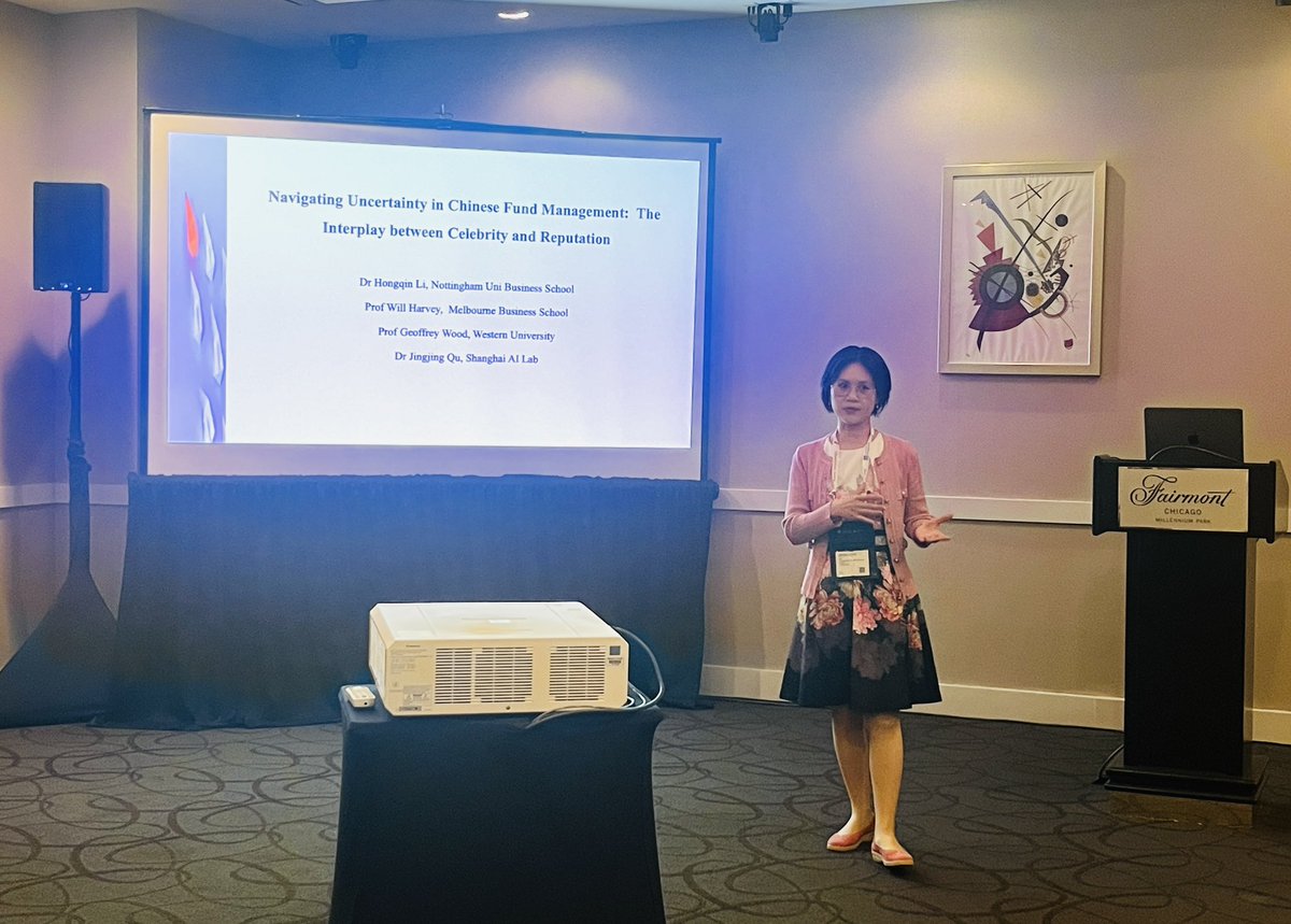 Dr Hongqin Li (@hongqinli2014) on Twitter photo It’s a great pleasure to present our paper at <a href="/AOMConnect/">Academy of Management</a> in Chicago, which was included in AoM Best Paper Proceedings! It’s a great pleasure to present our paper at <a href="/AOMConnect/">Academy of Management</a> in Chicago, which was included in AoM Best Paper Proceedings!