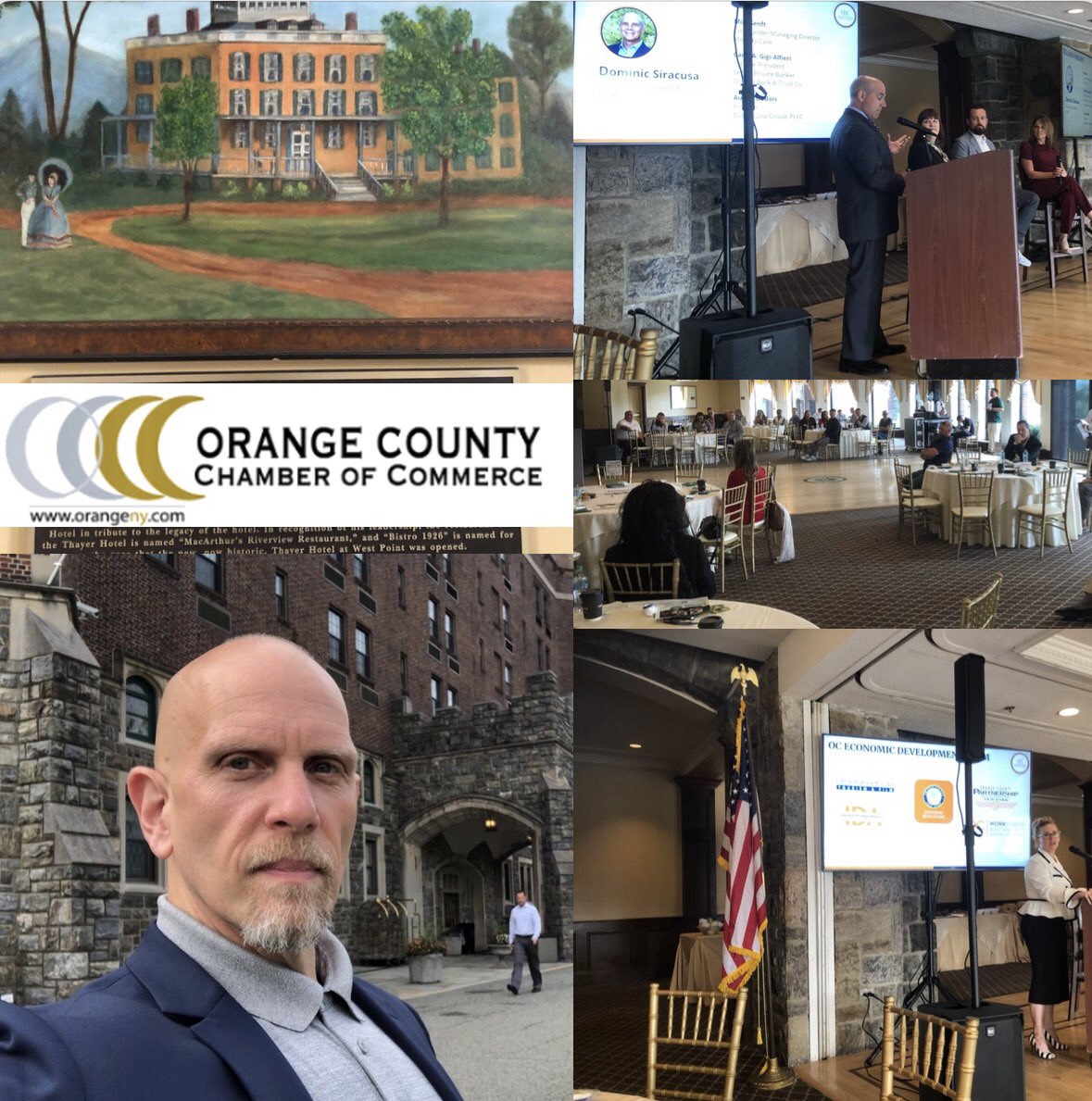 MarkCuatt's tweet photo. @OrangeNY #membership meeting @WestPoint_USMA @ThayerHotel !
@cr_properties 

Great morning with great people!
#ocnychambermember https://t.co/5MoyXcBYBm