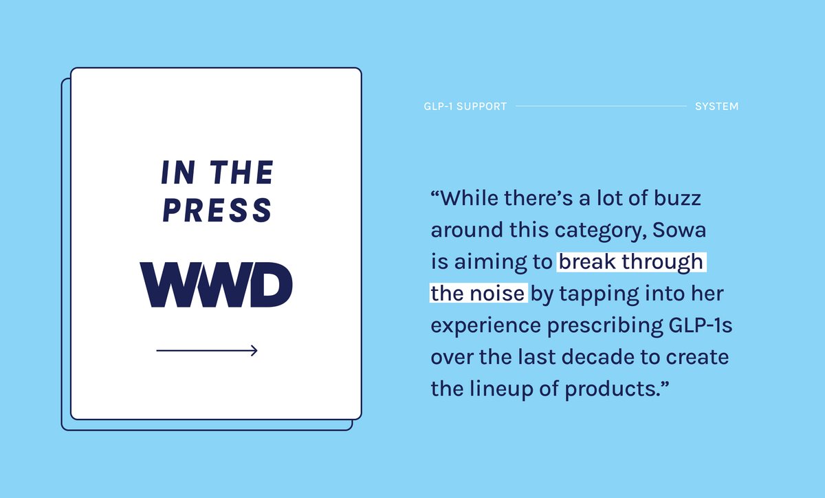 getsowell's tweet image. Thank you @WWD for the launch day news!
Read it here: 🔗 sowell-health.visitlink.me/zGZuba