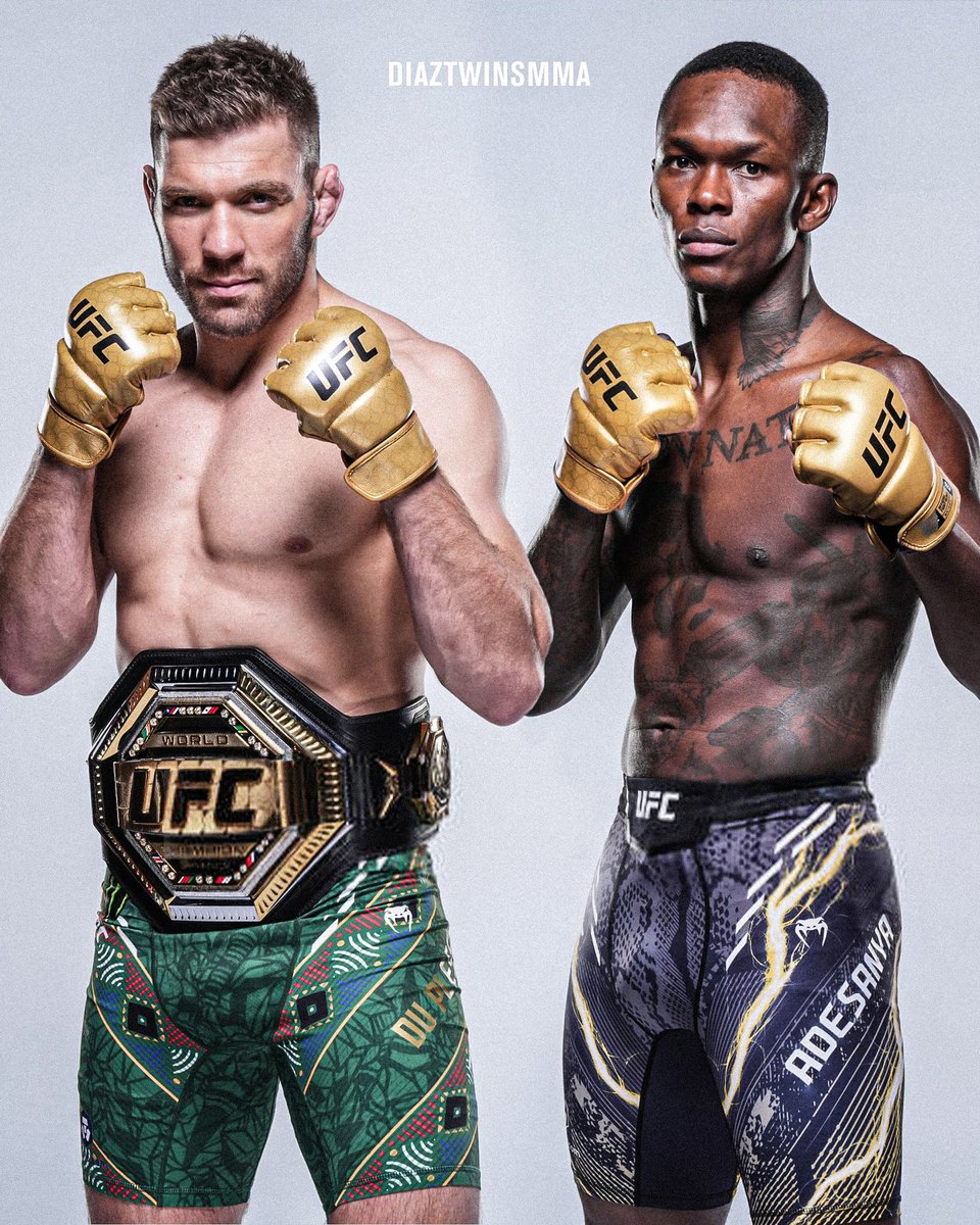 DiaztwinsMMA's tweet photo. UFC 305 main event in custom shorts/gold gloves 🔥 #UFC305 https://t.co/WFcwqiSsgu