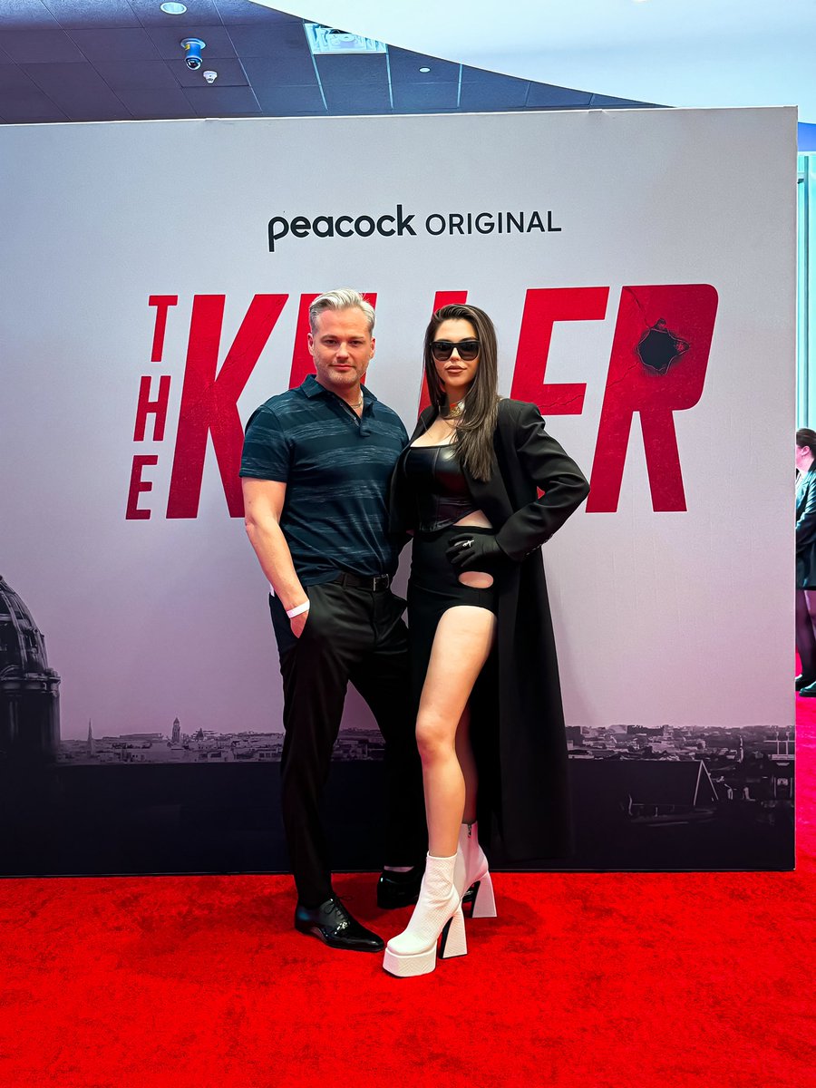 martynovych's tweet photo. Last night at the premier of the movie “The Killer” ⚔️ by John Woo 🪭 https://t.co/qhzkyDmzLN