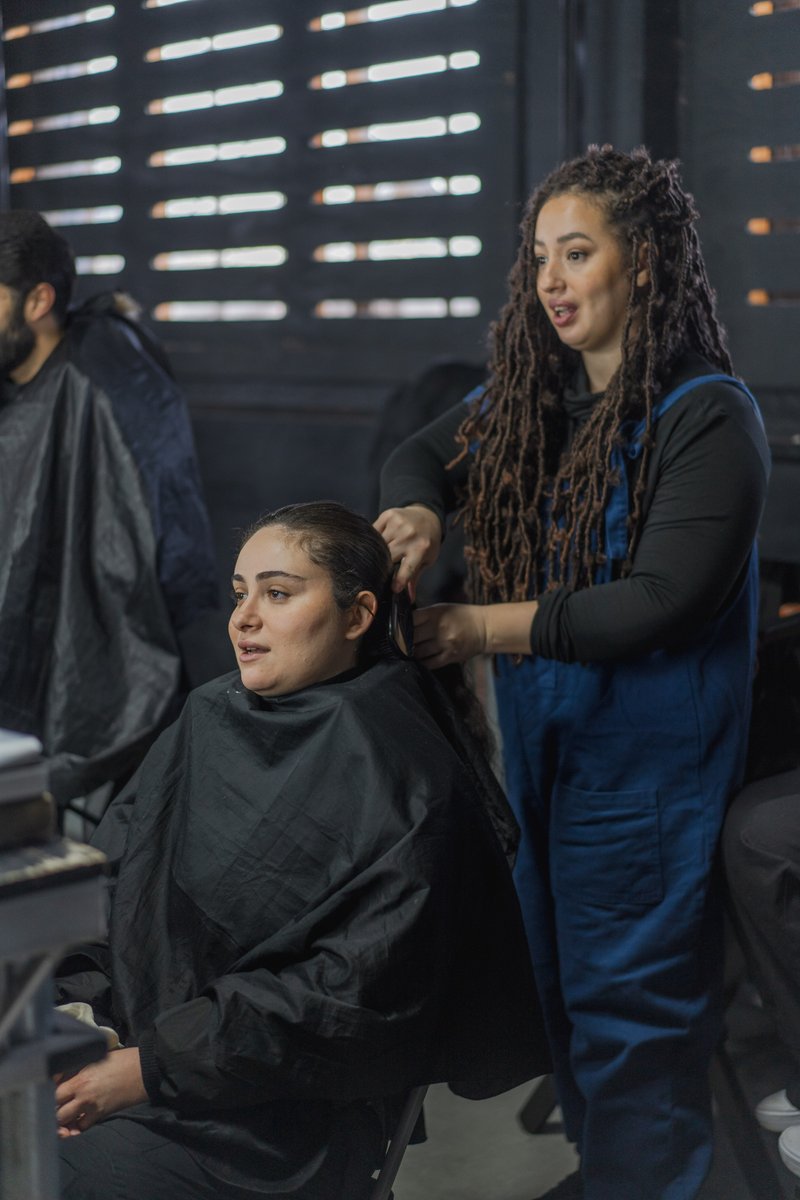 SeriesTestament's tweet photo. Some snaps from Week 2. Our HMU department has been more than phenomenal on this production. We cannot wait for you to have a glance at all the looks they created

#SetLife #HMU #FilmSets #Testament #AngelStudios https://t.co/zHLqBz8GLb