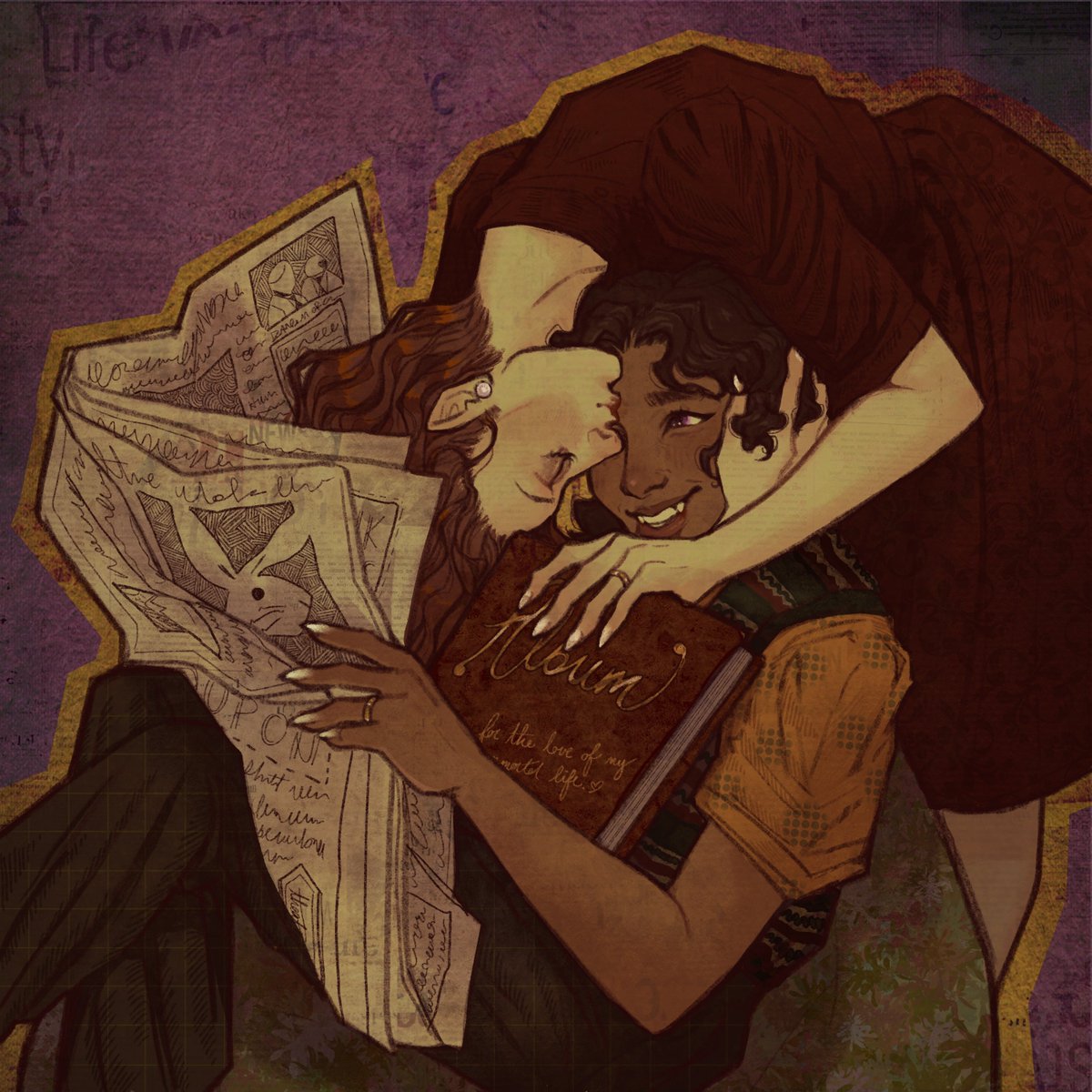 cornonthmacabre's tweet image. a first year anniversary album, if they got a full year together.