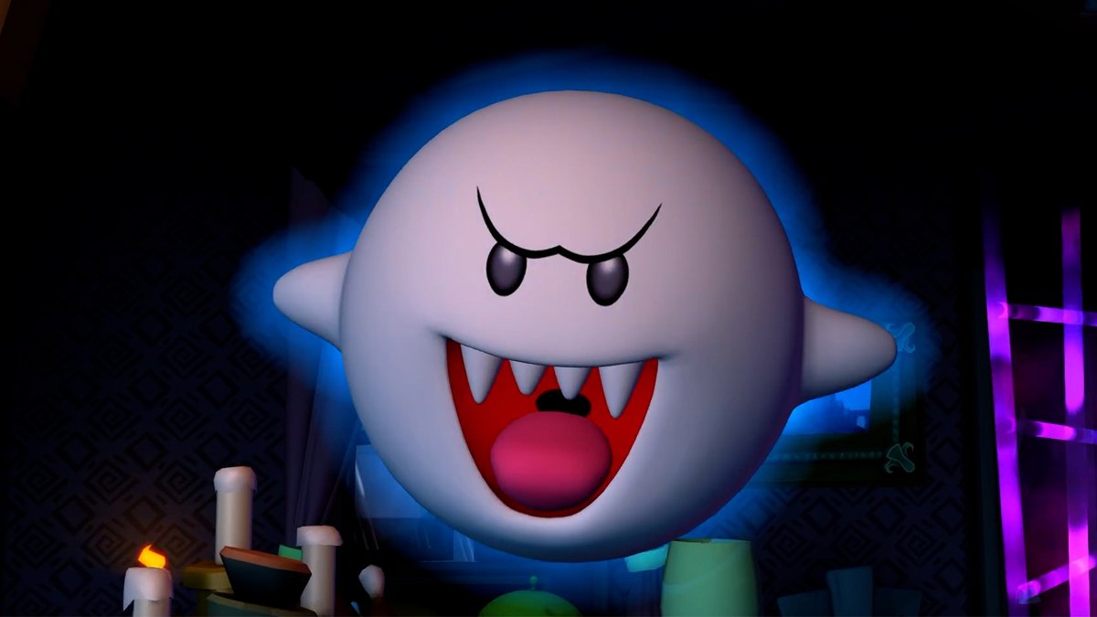 NintendoAmerica's tweet photo. So scary. But also so adorable. 🥺 #LuigisMansion2HD https://t.co/d2S9FJLmvW