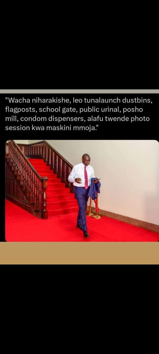 Kazi hapa na pale with yours truly <a href="/WilliamsRuto/">William Samoei Ruto, PhD</a> taking his rounds ..

#PresidentWilliamRuto
#YvonneOkwara