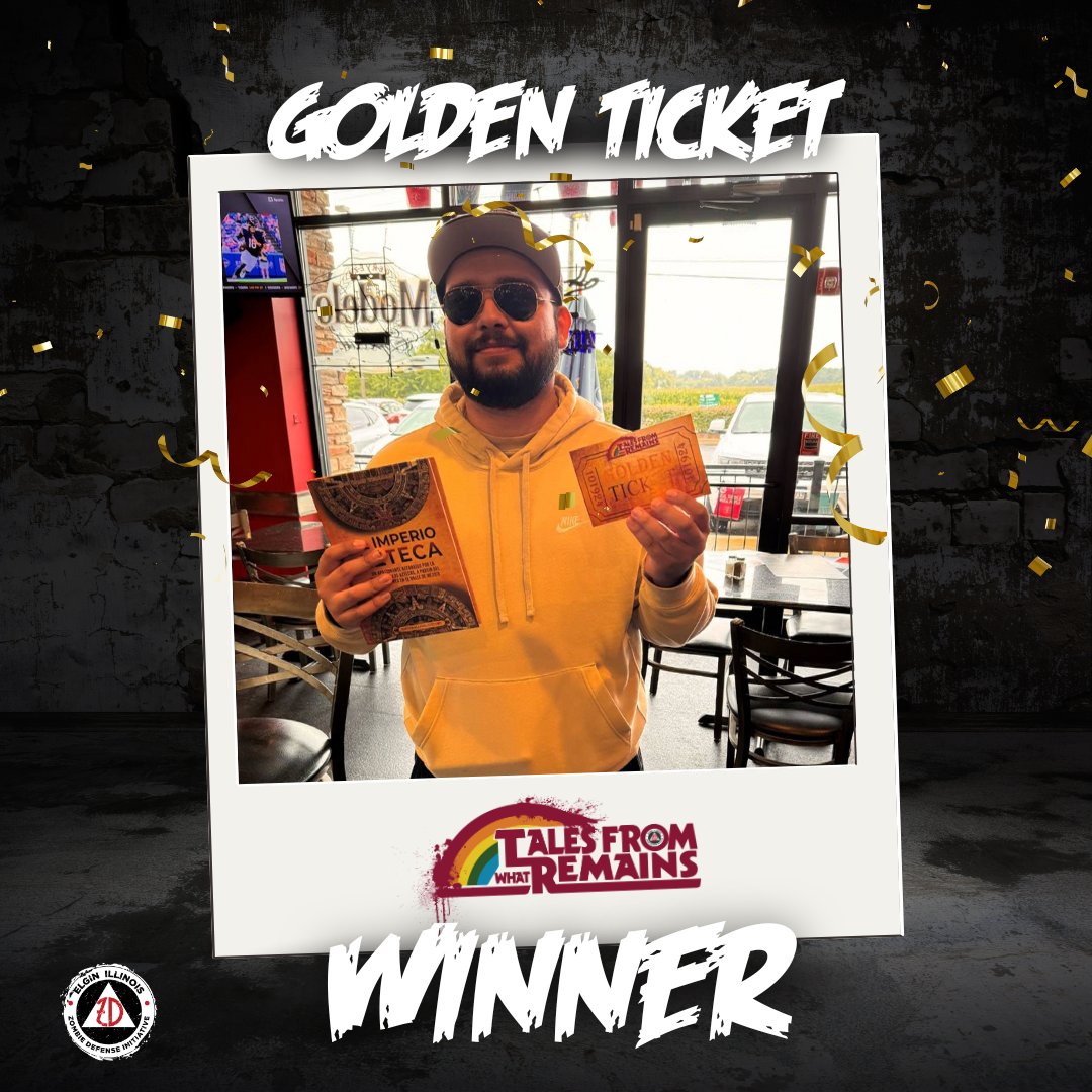 🚨 Hee hee hee! Boils and ghouls, the final Golden Ticket has been found! 🚨

Congratulations to our six winners, and a BIG thank you to the citizens who have partaken in our Golden Ticket hunt!

More to come...