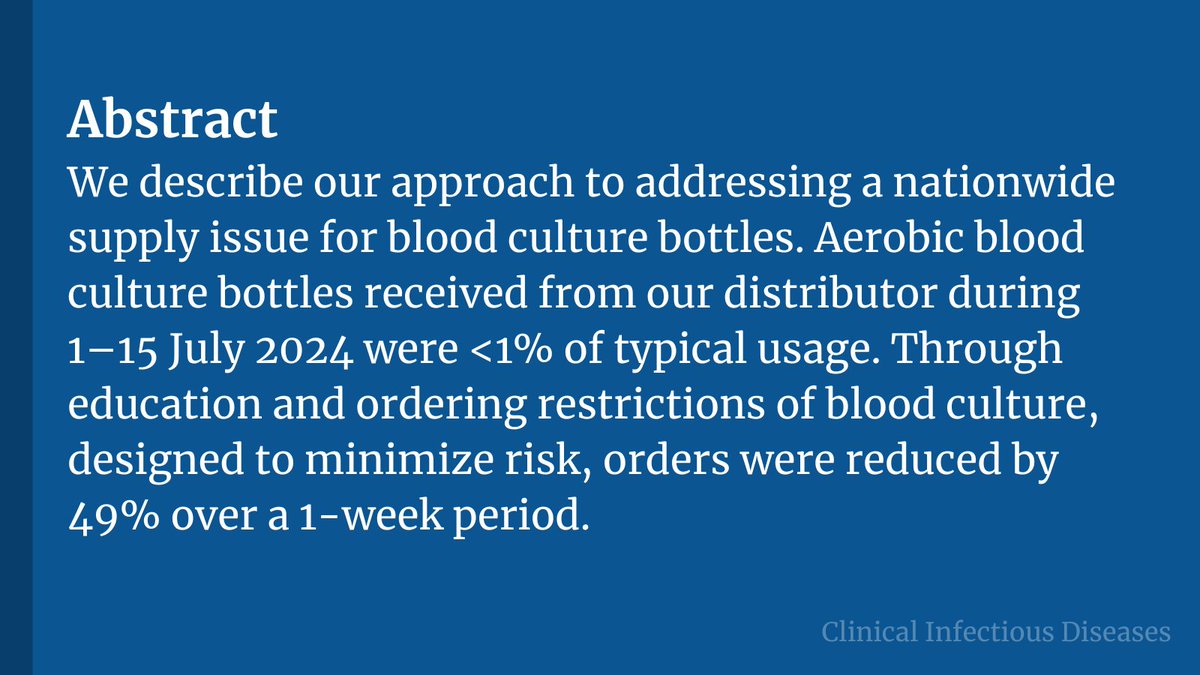 Clinical Infectious Diseases tweet media