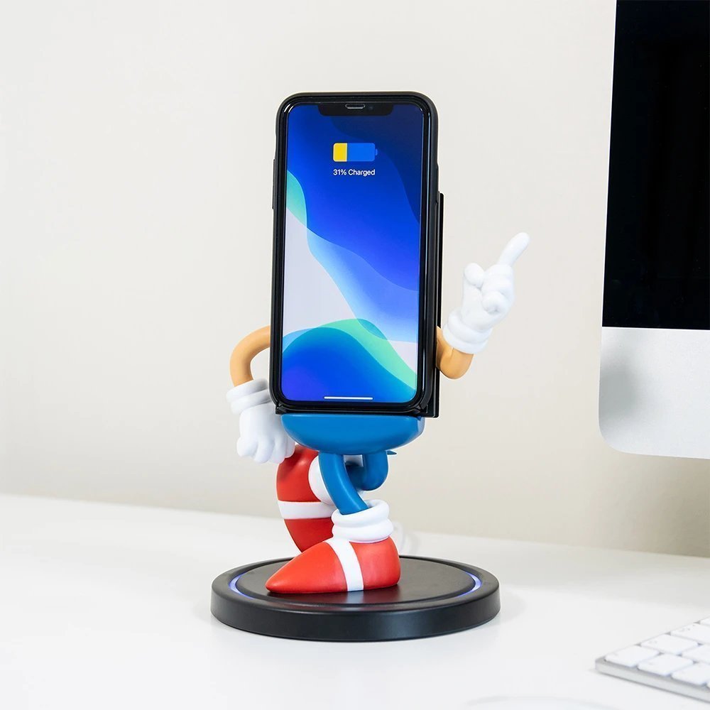 Wario64's tweet photo. Sonic The Hedgehog Power Idolz Wireless Mobile Charger is $15 US Dollars at VGP https://t.co/0kLHwFHZvH #ad https://t.co/UlkZ9710B8