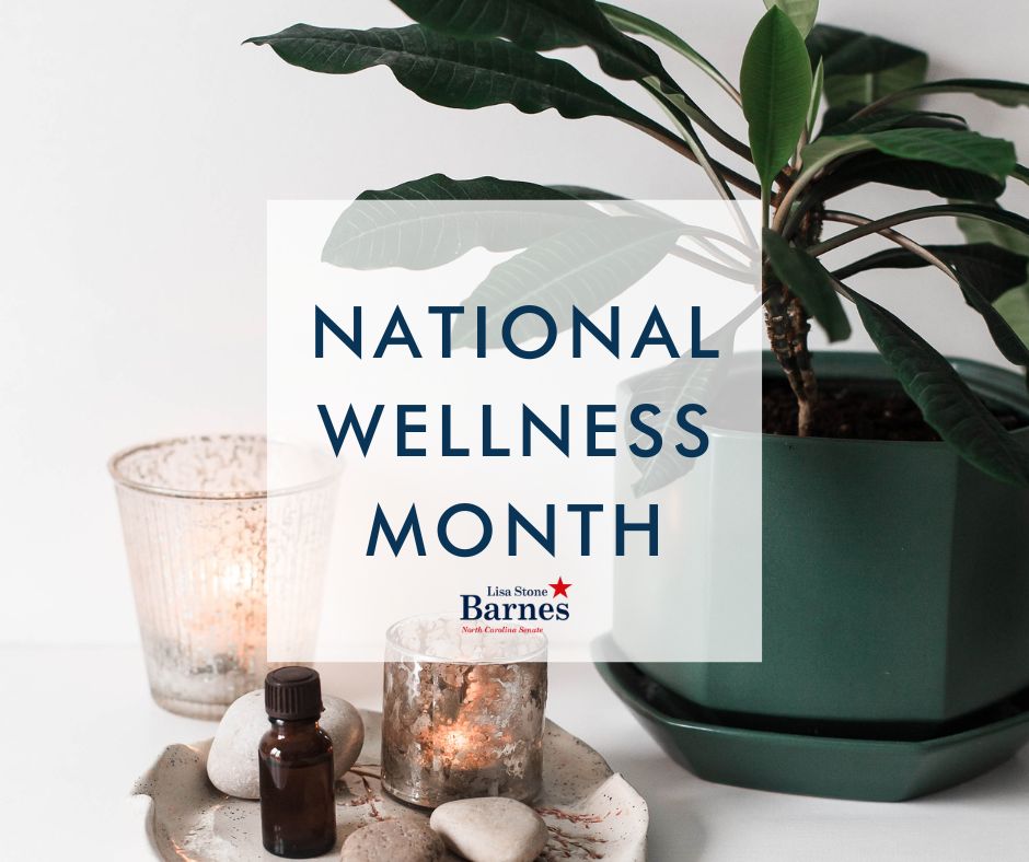 #NationalWellnessMonth is an important reminder for us to slow down in the midst of everyday chaos. 

Remember to set aside time to practice your favorite self care routines so you can be ready to put your best foot forward!

#ncpol
