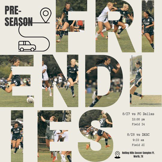 OEFC 07 / 06 Girls ECNL - 2025 - 26 (@oefc07_06gecnl) on Twitter photo 🚨UPDATED Ft Worth Friendlies 🚨
Bring your water, umbrella, and a fan because it’s going to be steamy! 🥵
🗓️ 8/17
⏰ 12:00 PM (new time)
📍Rolling Hills Soccer Complex - Field 14
Vs <a href="/FCDallas07gECNL/">FCDallas07/06gECNL</a>
🗓️ 8/18
⏰ 9:10 AM
📍 Rolling Hills Soccer Complex - Field 21
Vs <a href="/07gDksc/">DKSC ECNL 06/07G</a> 🚨UPDATED Ft Worth Friendlies 🚨
Bring your water, umbrella, and a fan because it’s going to be steamy! 🥵
🗓️ 8/17
⏰ 12:00 PM (new time)
📍Rolling Hills Soccer Complex - Field 14
Vs <a href="/FCDallas07gECNL/">FCDallas07/06gECNL</a>
🗓️ 8/18
⏰ 9:10 AM
📍 Rolling Hills Soccer Complex - Field 21
Vs <a href="/07gDksc/">DKSC ECNL 06/07G</a>
