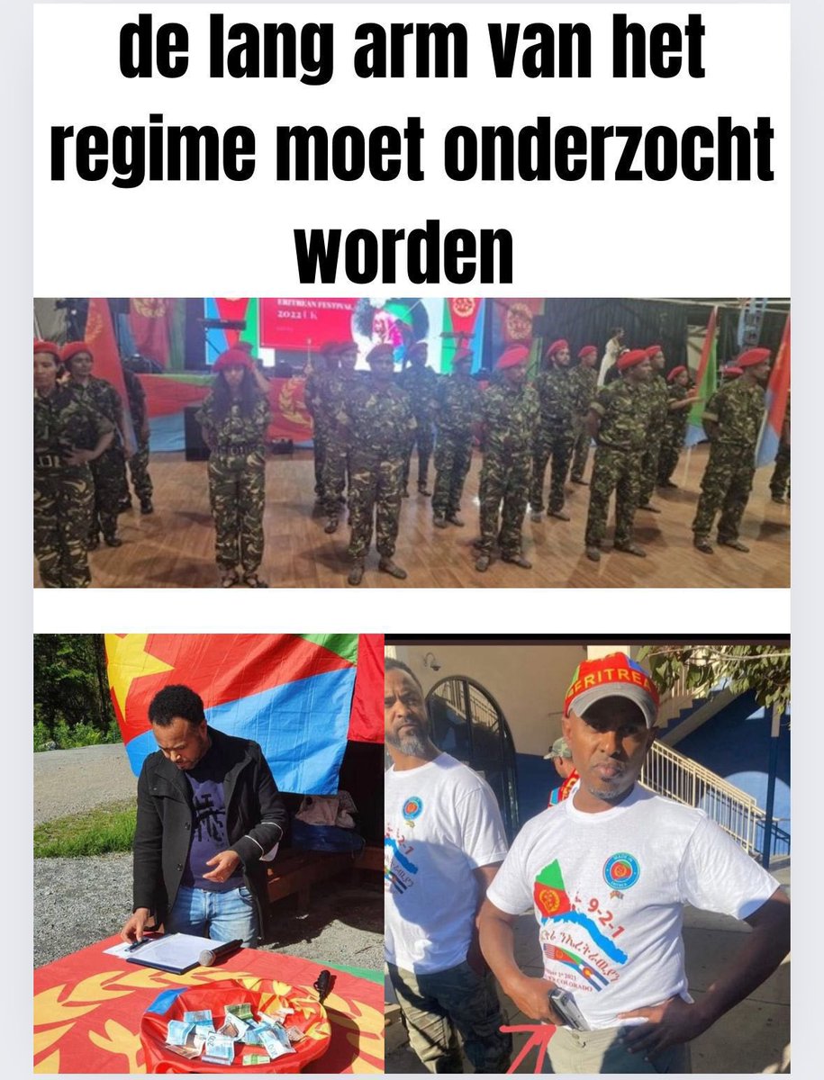 EriSamrawit's tweet photo. The situation in Eritrea is dire, with thousands fleeing each month due to oppressive leadership. Many who settle in freer countries find themselves still affected by the reach of the Eritrean regime, which can undermine their safety and well-being. Additionally, events organized by supporters of the dictatorship in the diaspora can serve to reinforce the regime's influence, accusing them of getting jailed and control over Eritrean expatriates It is crucial for the international community to recognize and address these issues, supporting those affected by the dictatorship and advocating for their rights.
The #dictator #Festivals must be banned 
#Eritrea #TransnationalRepression
#BlueRevolution #NoMorePFDJTerror
@UNHumanRights @KingdomNL_UN @Refugees @BBCWorld @BBCAfrica @UNmigration @swiss_un @ICCT_TheHague @UNGeneva @MigrationWatch
