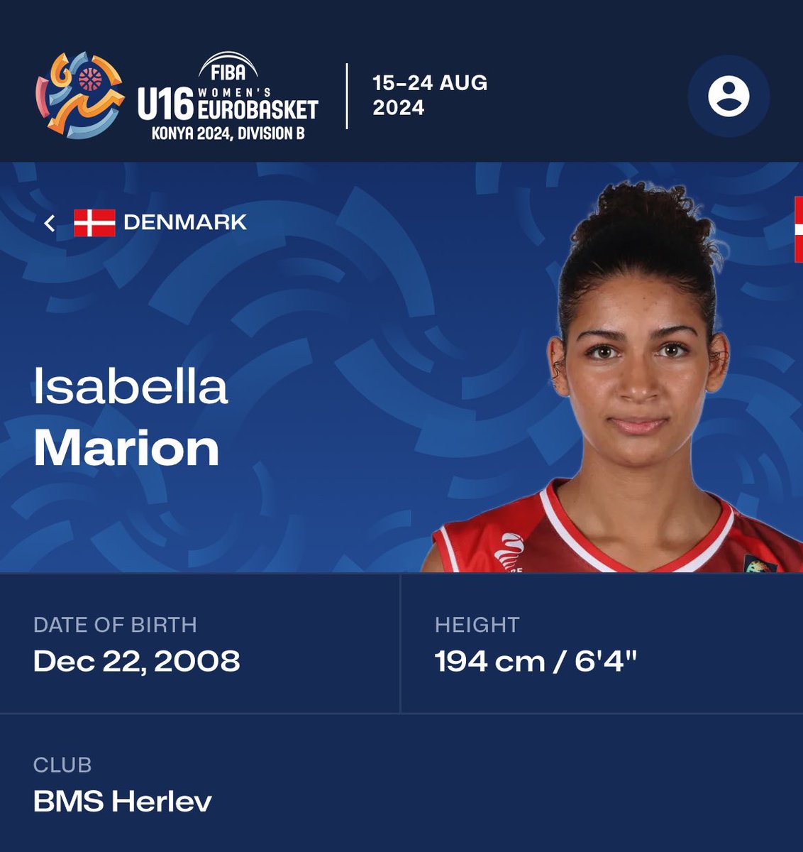 Nanna Mitrović Marion (@nanna_marion) on Twitter photo Another basketball adventure 🤩
This time in Konya for the U16 Euro div B 🇹🇷 Let’s go <a href="/BellaMMarion/">Isabella Mitrovic Marion</a> 💪🏼🏀🇩🇰 - and let’s go Denmark 🇩🇰🇩🇰 Another basketball adventure 🤩
This time in Konya for the U16 Euro div B 🇹🇷 Let’s go <a href="/BellaMMarion/">Isabella Mitrovic Marion</a> 💪🏼🏀🇩🇰 - and let’s go Denmark 🇩🇰🇩🇰