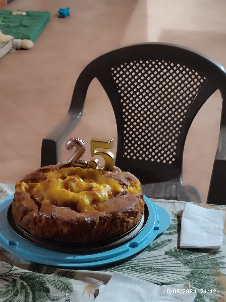 Ale760901's tweet image. E si festeggia .....#venticinque #nipote #festeggiamenti #oggi fatti ieri 14/08....☺️🫶😃