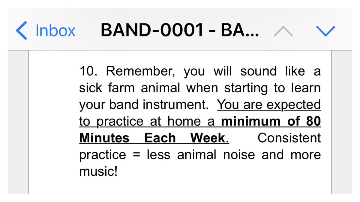 my 10 year old son is about to start trombone lessons this year at school. 

his band teacher's intro email has me howling!