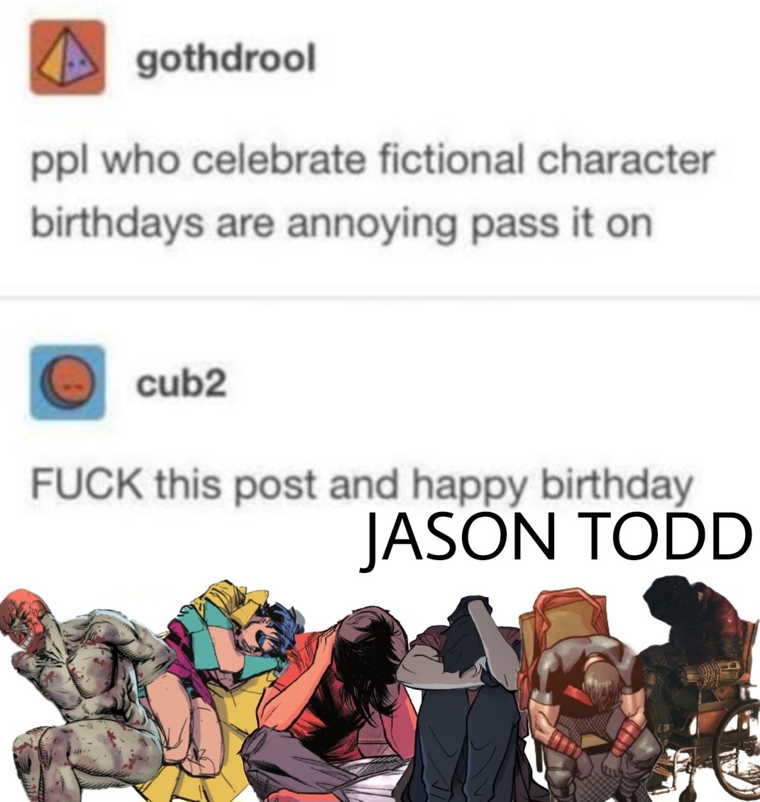 brujayuous's tweet photo. happy birthday to the best dc boy jason todd <3 https://t.co/jRE3vD8Jbe