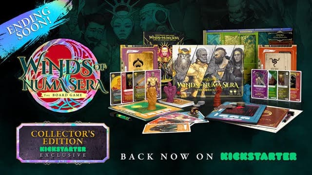 From Graphic Novel to the Tabletop, The Winds of Numa Sera Enters its Final Day of Kickstarter Campaign graphicpolicy.com/2024/08/15/fro…