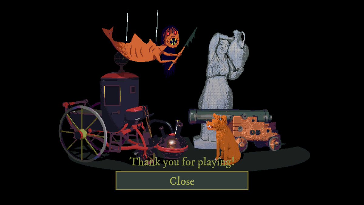 pandagrrrrl's tweet photo. #XboxShare #Caseofthegoldenidol #Thecaseofthegoldenidol This game definitely challenged my head meat lol Has anyone else played it #GamePassGames https://t.co/cHSGL6Yq5K