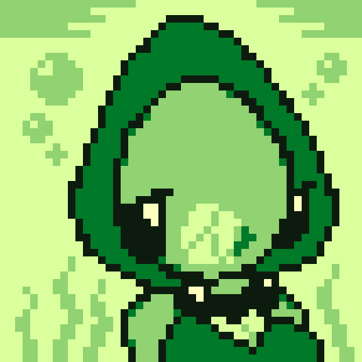 Krackizon's tweet photo. Taking up #pixelart !!!
Thought I'd do the gameboy palette justice by making pixel art with it, and showing off my roster while doing so!
Here we have
Axel
Zephyr
Pasiphae
Cloudbutt

(1/2) https://t.co/LaLZXlyIgc