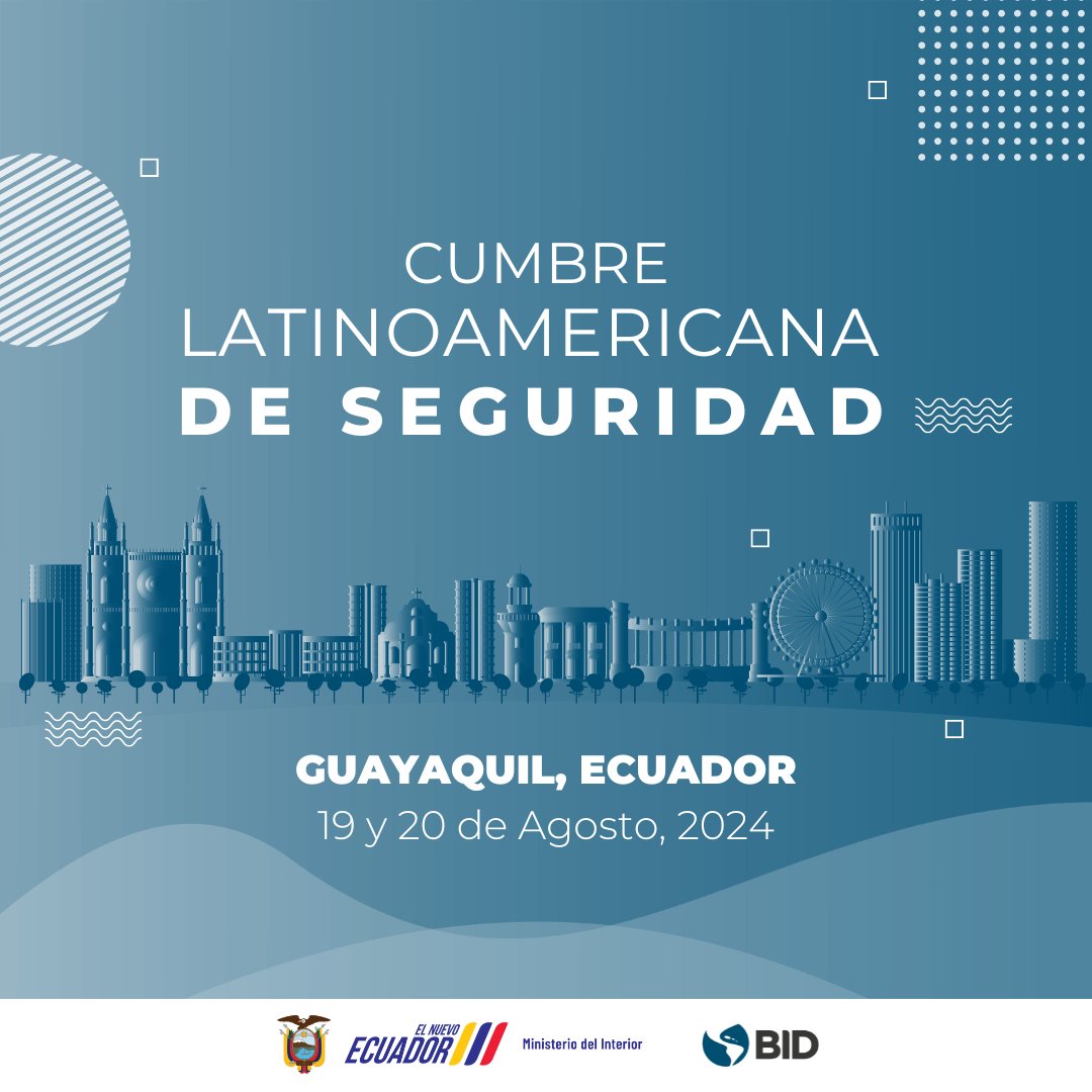 Únete a la Cumbre Latinoamericana de Seguridad 2024 el próximo 19 y 20 de agosto, a partir de las 10:10 a. m. ET, y descubre los desafíos que enfrenta la región en materia de #CrimenOrganizado. ¡Te esperamos! 👉 bit.ly/3Arw5f6