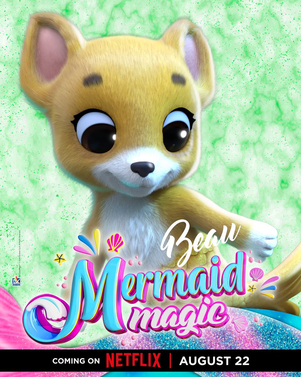 winxclubpretty's tweet photo. Our friends are ready to make waves with us!
See you on August 22nd on Netflix ✨
#MermaidMagic #Mermaid #Magic #Netflix #Beau #Tyler #Celia #Fred #Alex #RainbowSpA #Rainbow #MermaidSeries #Series #MermaidMagicSeries #NetflixSeries #Friendship #August #Romance #FantasyAdventure https://t.co/kasSbbqiRh