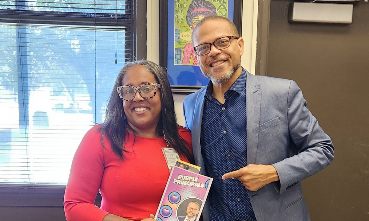 The work is critically important! Let's collaborate. #PurplePrincipals