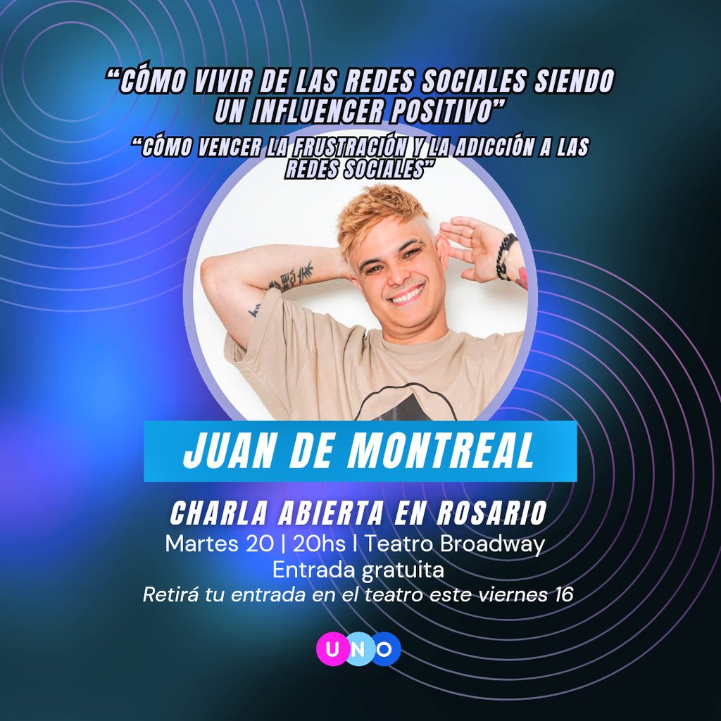 Bienvenido <a href="/Juandemontreal/">Juan De Montreal</a> a Rosario!!!
<a href="/MJPV_oficial/">Ministerio Jesucristo Pan de Vida</a> <a href="/aciera_arg/">ACIERA</a>