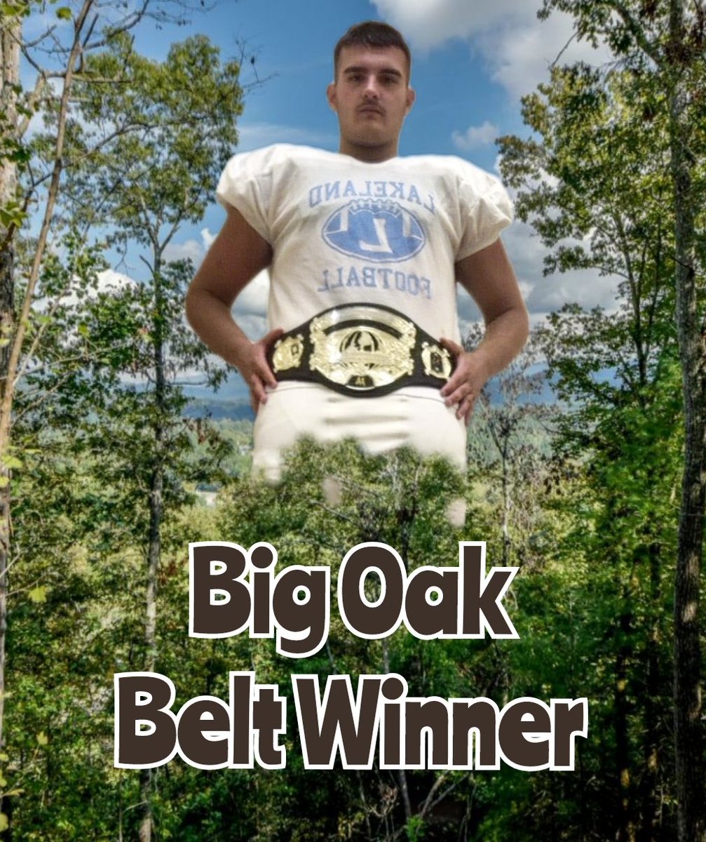 BIG OAK - Owen Oakley gets a big sack to end the defensive session and takes the first BELT of the year!  #anchordown