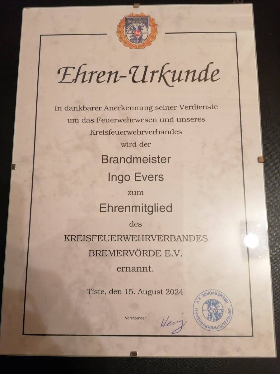 Worüber ich mich heute echt gefreut habe:
#Feuerwehr #Ehrenamt