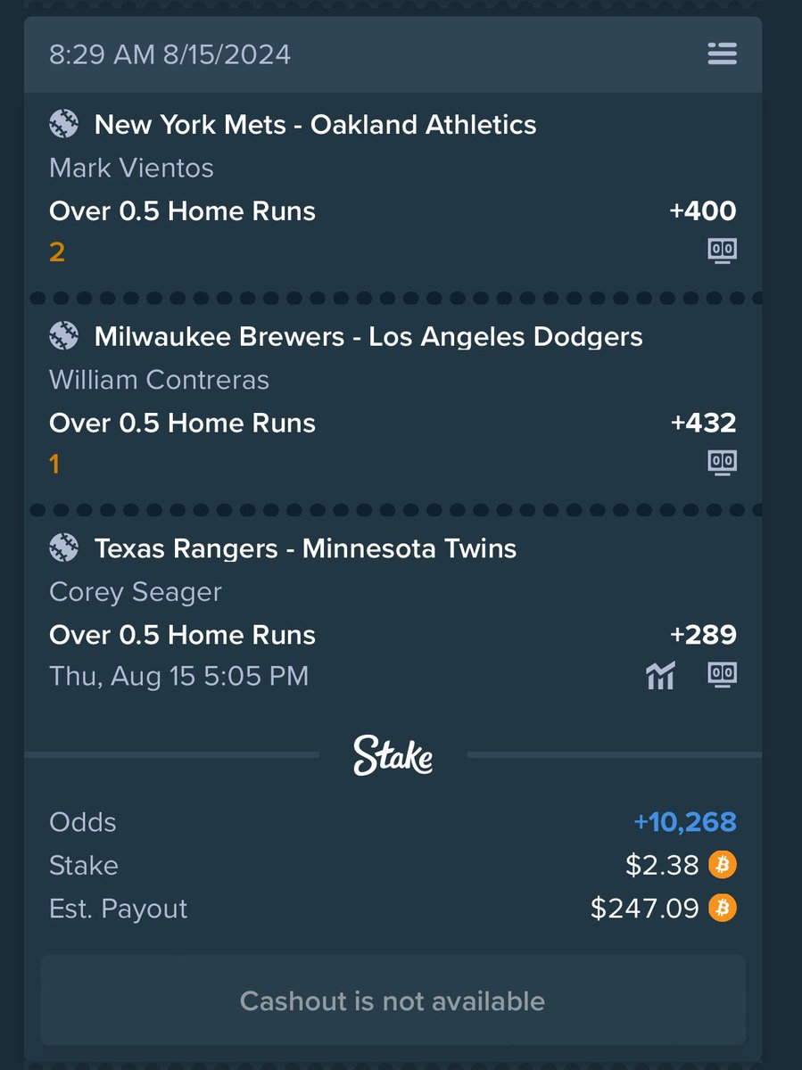 chongergolf's tweet photo. Shoutout @thepropdealer on a +5892 win yesterday and potentially a +10,268 today if seager respects the coin. 

I am doing a 30 day sports betting challenge on YouTube documenting the best free plays from cappers. 

https://t.co/fYAMXVgzmm

#GamblingTwitter #sportsbettor https://t.co/YgqnJGMmCJ