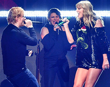 wishescametrue's tweet photo. ed sheeran, the only person to be taylor's surprise guest for every era of performances https://t.co/bmU7Sm6War