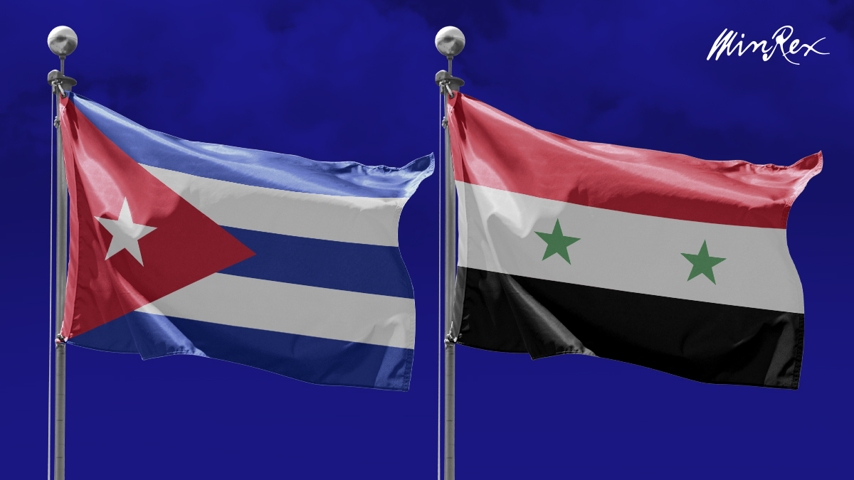La Asamblea del Pueblo de la República Árabe Siria 🇸🇾 condena y rechaza enérgicamente el anuncio del Departamento de Estado de EEUU de mantener el nombre de la República de #Cuba 🇨🇺 en la lista estadounidense de Estados que patrocinan el terrorismo.

🔗cubaminrex.cu/es/declaracion…