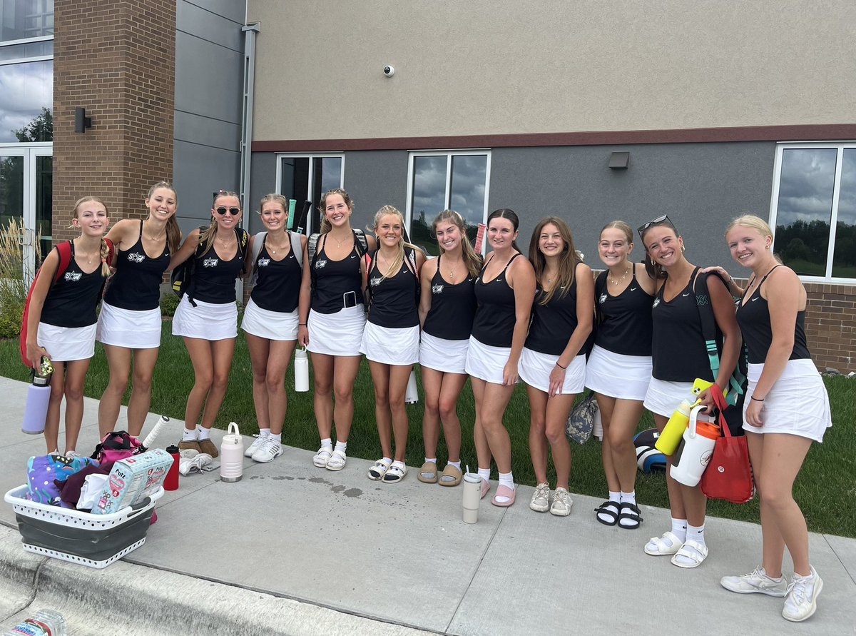 swchstennis's tweet image. 1st Varsity Girls tennis match of the season… in the middle of tryouts. SWCHS defeats Belle Plaine 4-3. 🎾 Way to go stars!! @swchssports