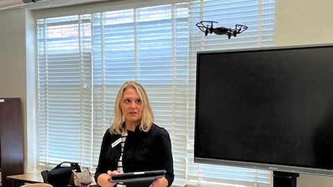 BrysonEducator (@educatorbryson) on Twitter photo AIG PD....James Autry shares with other AIG teachers how to engage students by utilizing a technical balance of coding and control to pilot drones. #AIGallday <a href="/CumberlandCoAIG/">CumberlandCoAIG</a> AIG PD....James Autry shares with other AIG teachers how to engage students by utilizing a technical balance of coding and control to pilot drones. #AIGallday <a href="/CumberlandCoAIG/">CumberlandCoAIG</a>