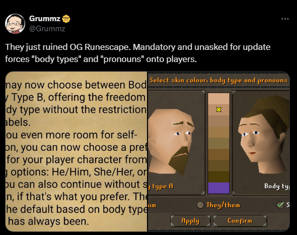 777Spe's tweet photo. grummz is a grifting washed up walking L who just needs to latch onto anything that helps his gamergate culture war bullshit, go away. https://t.co/DjD0eRKiSb