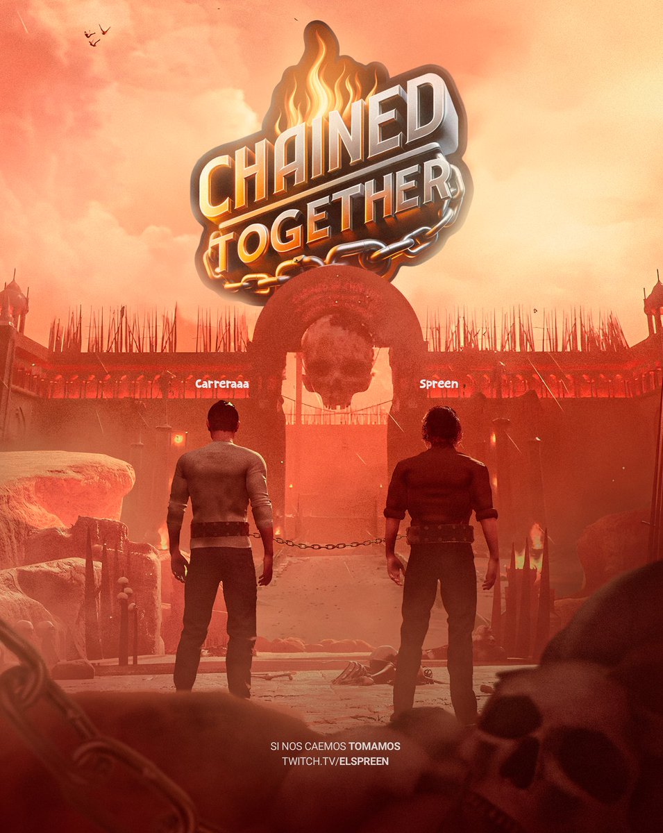 SpreenDMC's tweet photo. VIERNES 23
CHAINED TOGETHER 
con @rodricarreraaa 
cada vez que nos caigamos vamos a tomar (shots no porque morimos) https://t.co/11Z5iQojWo