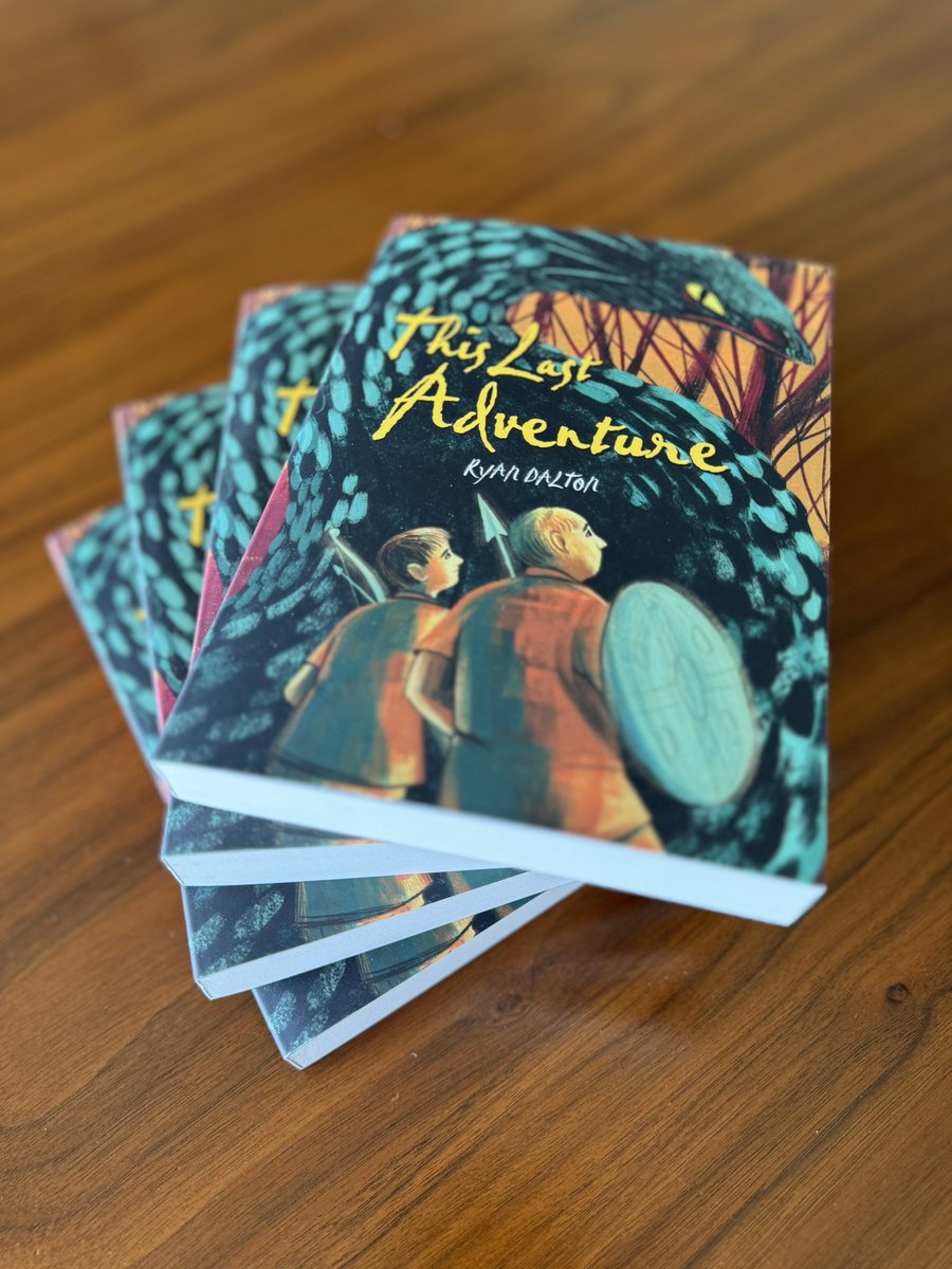 First copies of THIS LAST ADVENTURE’s paperback edition are now in my hands 😃  Want a copy for yourself? It’s up for preorder now at your favorite bookstore, and official release is September 10!