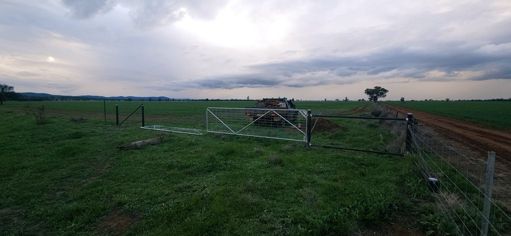 pasin23's tweet photo. Swinging Gates! One of many improvements happening on the "Plains" https://t.co/nqFbFpB1g8