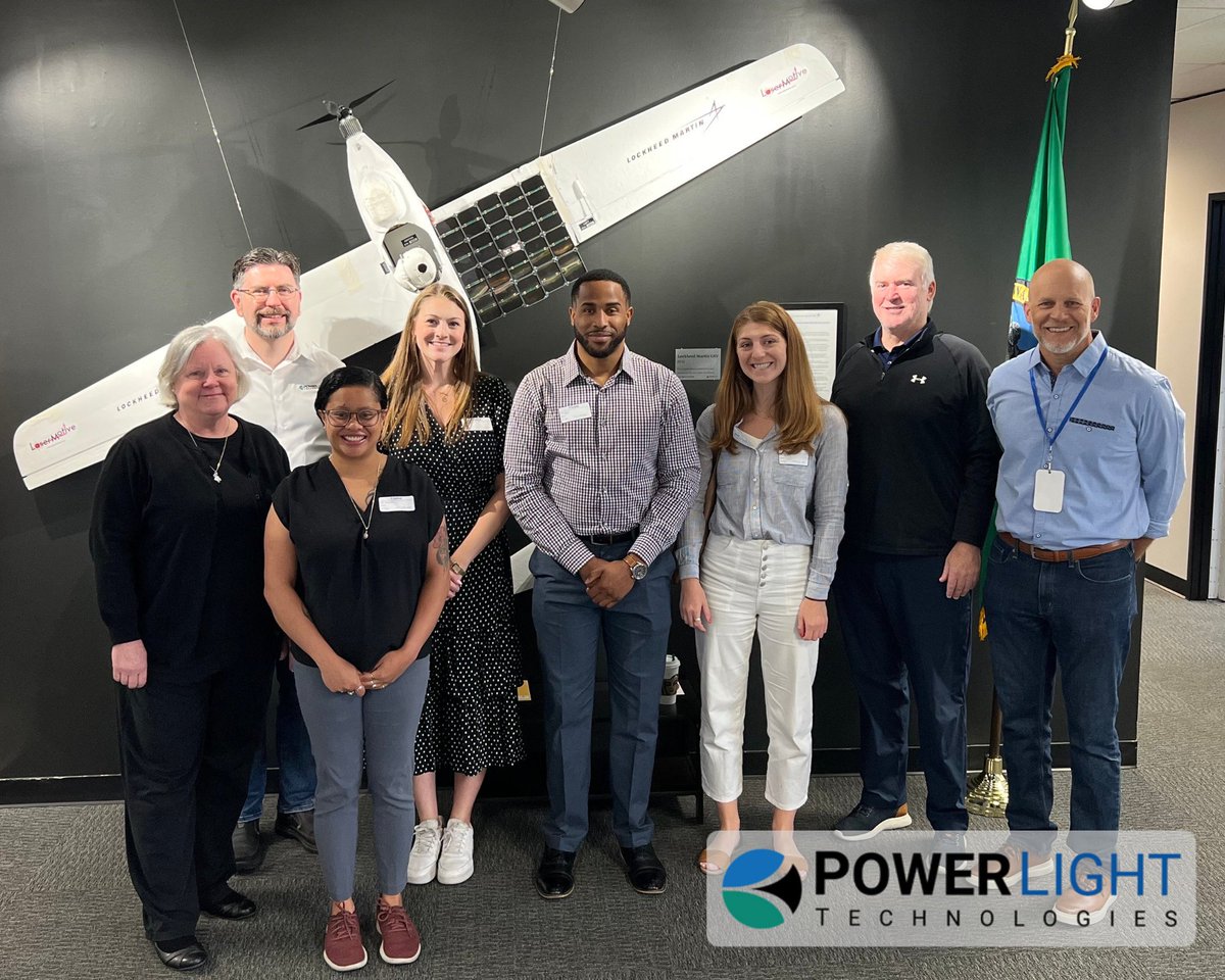PowerLightTech's tweet photo. A big thank you to the team from Senator Patty Murray's office for coming to our Kent, WA office earlier this week. We appreciated your time and commitment to PowerLight and our drive to improve #PowerBeaming technology. https://t.co/a1oeL9zAOM