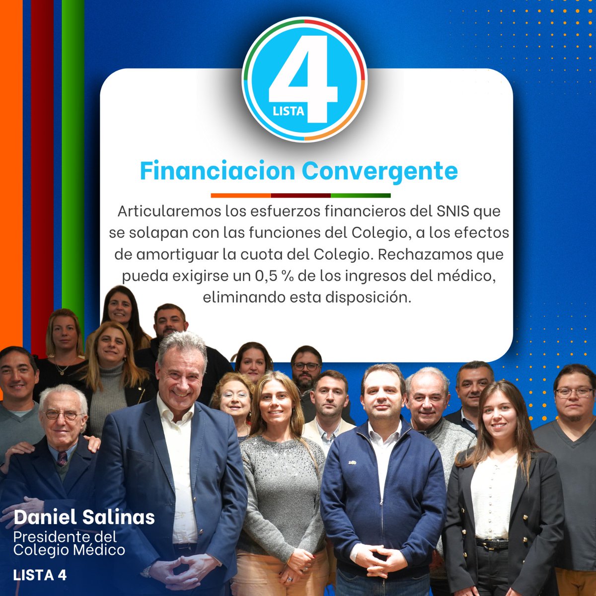 💼 Financiación Convergente: Menos Carga, Más Beneficios para los Médicos 💼

En JUNTOS, entendemos la importancia de aliviar la carga financiera sobre los médicos. Por eso, proponemos una Financiación Convergente , donde articularemos los esfuerzos financieros del