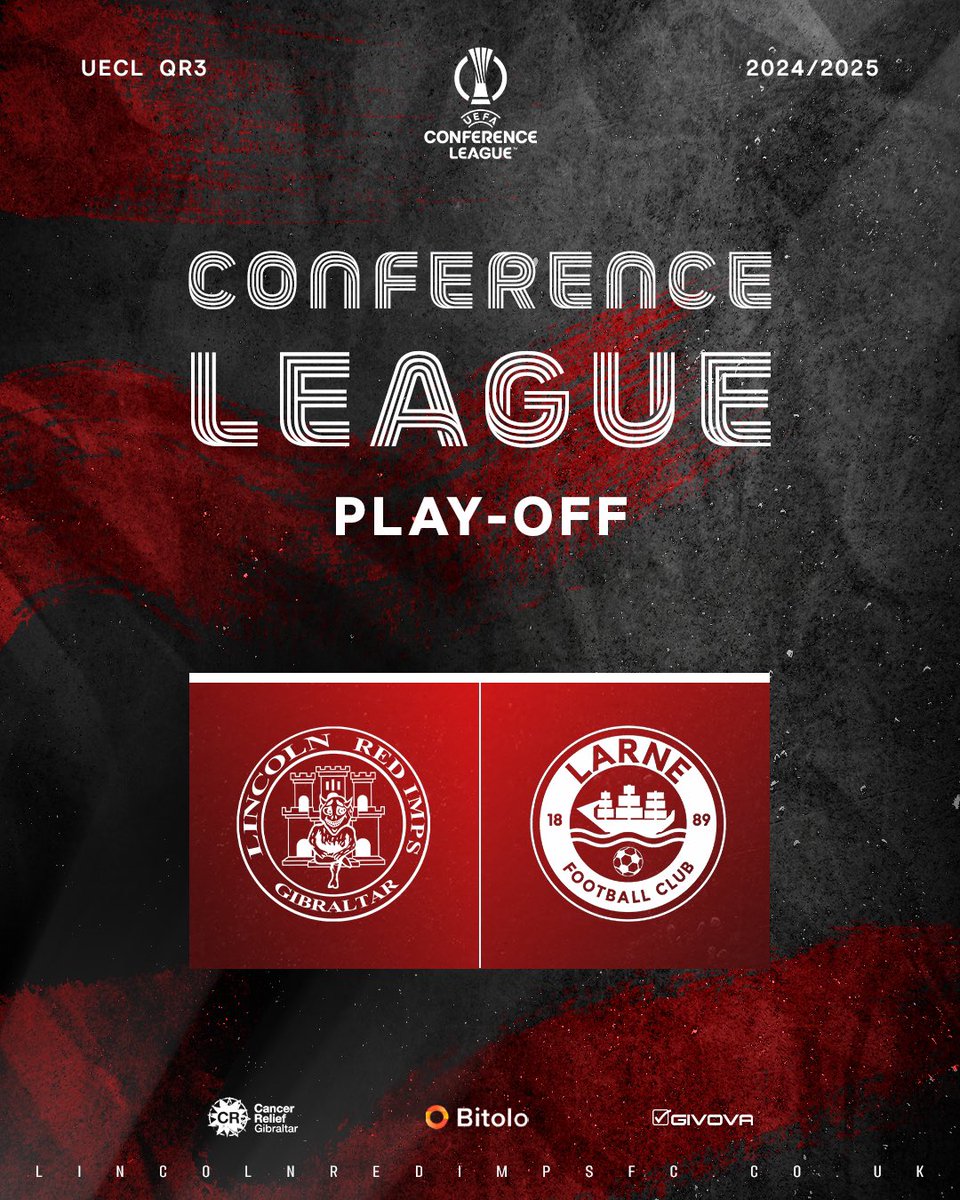 🏆 We will play Northern Irish side <a href="/larnefc/">Larne Football Club</a>  for a spot in another historical @europacnfleague group stage 

Lets do this 👊

#LRI #UECL 👹