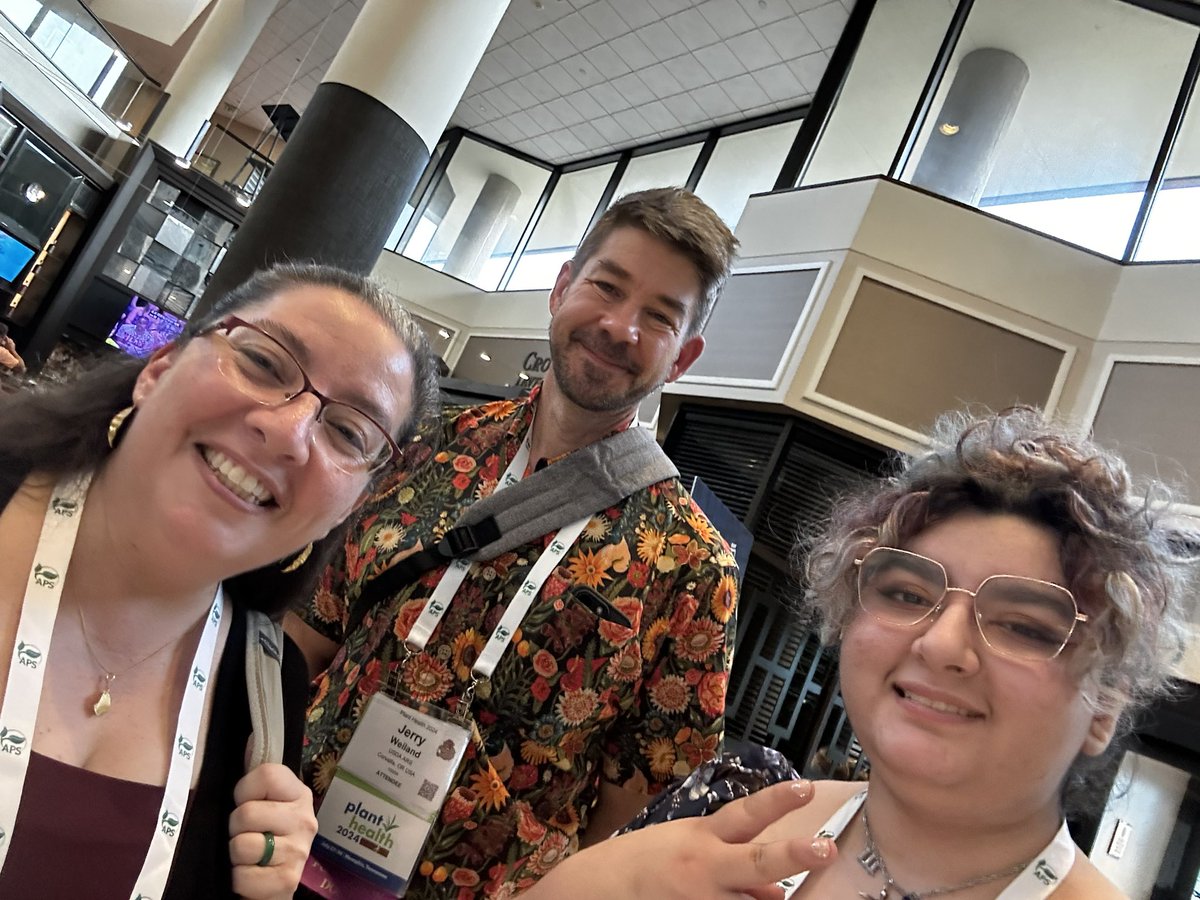 Dr. Carla Garzon (@carlagarzon7) on Twitter photo The <a href="/plantdisease/">The American Phytopathological Society</a> 2024 Plant Health Congress was a very successful event once again! In addition to learning about the latest research in plant pathology, we had opportunities to volunteer for APS in so many events and to network!! I was great to see great friends and colleagues! The <a href="/plantdisease/">The American Phytopathological Society</a> 2024 Plant Health Congress was a very successful event once again! In addition to learning about the latest research in plant pathology, we had opportunities to volunteer for APS in so many events and to network!! I was great to see great friends and colleagues!