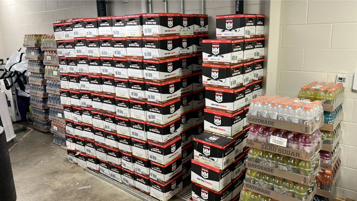 PVAMU Sports Med (@pvamusportsmed) on Twitter photo Thanks to our partners <a href="/Gatorade/">Gatorade</a> and <a href="/pepsi/">Pepsi</a> for making sure all <a href="/PVAMUPanthers/">PVAMU Panthers</a> athletes have the nutrition and hydration for the coming seasons!! And a tip of the cap to <a href="/PVAMUAuxServ/">PVAMU Auxiliary Services</a> too! Thanks to our partners <a href="/Gatorade/">Gatorade</a> and <a href="/pepsi/">Pepsi</a> for making sure all <a href="/PVAMUPanthers/">PVAMU Panthers</a> athletes have the nutrition and hydration for the coming seasons!! And a tip of the cap to <a href="/PVAMUAuxServ/">PVAMU Auxiliary Services</a> too!