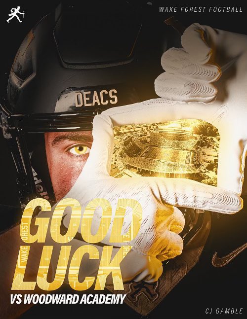 cjgamble___'s tweet image. Thank you @Glenn_Spencer for the love and well wishes 🔥
@CoachClawson @WakeFB #GoDeacs🎩 

@Carrollton_High #AlmostTime