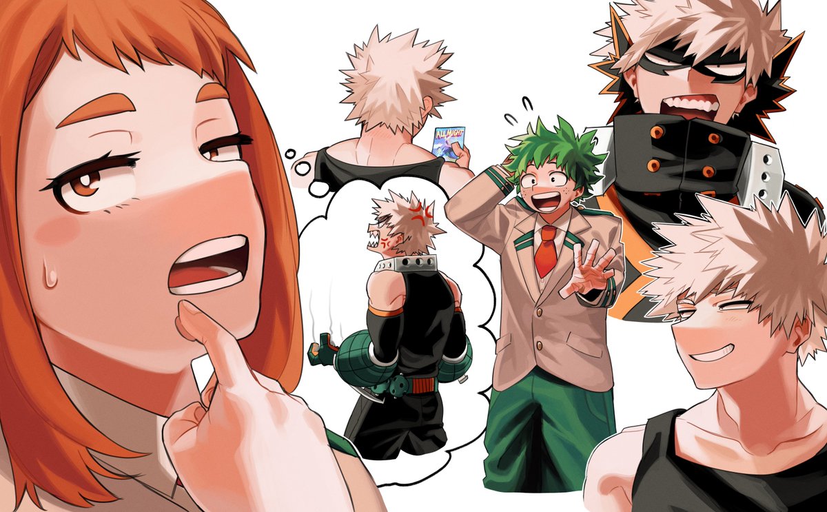 strideprince1's tweet image. crushes #togachako #bakudeku